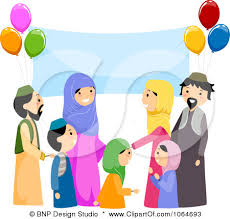 muslim family cartoon