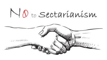 no to sectarianism
